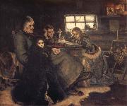 Vasily Surikov Menshikov at Beriozov oil on canvas